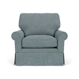 Armchair - Teal marl - Rustic Weave - Dawson - The Cotswold Company - thumbnail 2