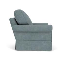 Armchair - Teal marl - Rustic Weave - Dawson - The Cotswold Company - thumbnail 3