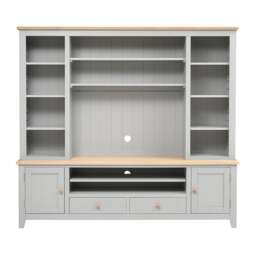 TV and Media Storage Unit - Chester Dove Grey - The Cotswold Company - thumbnail 6