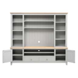 TV and Media Storage Unit - Chester Dove Grey - The Cotswold Company - thumbnail 7