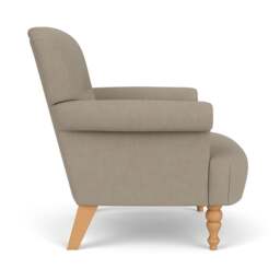 Armchair - Dove grey - House Linen Mix - Harriet - The Cotswold Company - thumbnail 3