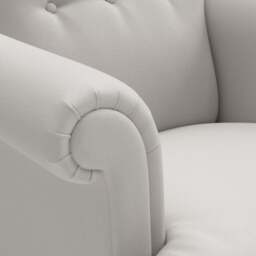 Armchair - Dove grey - House Linen Mix - Harriet - The Cotswold Company - thumbnail 5