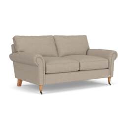 Large 2 Seater Sofa - Natural - Herringbone Weave - Osbourne - The Cotswold Company - thumbnail 1