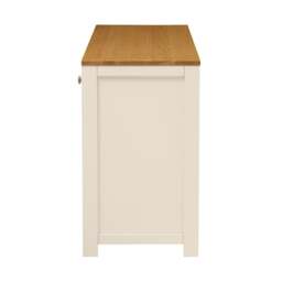 Chalford Warm White Single Pedestal Desk - The Cotswold Company - thumbnail 4
