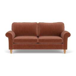 3 Seater Sofa - Cinnamon - Eco Chenille - Hurley - The Cotswold Company - thumbnail 2