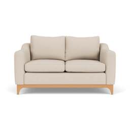2 Seater Sofa - Lily White - House Linen Mix - Watson - The Cotswold Company - thumbnail 2