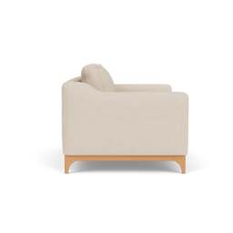 2 Seater Sofa - Lily White - House Linen Mix - Watson - The Cotswold Company - thumbnail 3