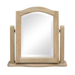 Dressing Table Mirror - Camille Limewash Oak - The Cotswold Company - thumbnail 2
