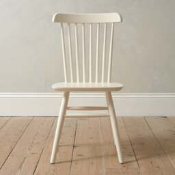 Round Extending Dining Table and 4 Spindleback Chairs - Chester Classic Cream - The Cotswold Company - thumbnail 3