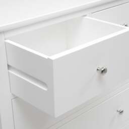 Simply Cotswold Pure White 5 Drawer Chest - The Cotswold Company - thumbnail 5