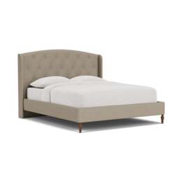 Gilmore Super King Classic Bedstead - Dove Grey - House Linen Mix - The Cotswold Company - thumbnail 1