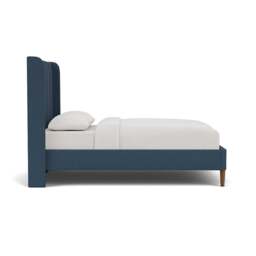 Double Classic Bedstead - Indigo - House Linen Mix - Parker - The Cotswold Company - thumbnail 3