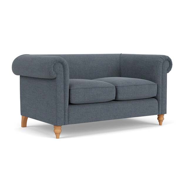 2 Seater Sofa - Indigo - Rustic Weave - Rayner - The Cotswold Company - image 1