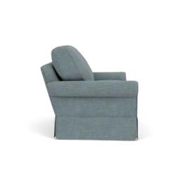 2 Seater Sofa - Teal marl - Rustic weave - Dawson - The Cotswold Company - thumbnail 3
