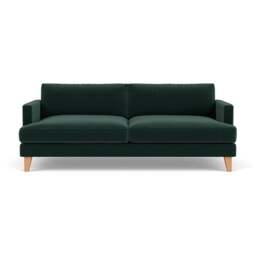 4 Seater Sofa - Lake - Matt Velvet - Jackson - The Cotswold Company - thumbnail 2