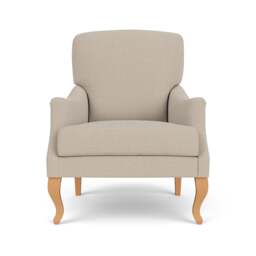 Armchair - Natural - Rustic weave - Elsie - The Cotswold Company - thumbnail 2
