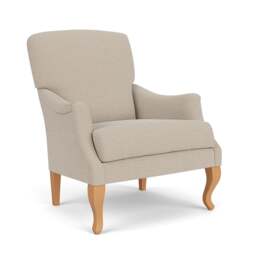Armchair - Natural - Rustic weave - Elsie - The Cotswold Company