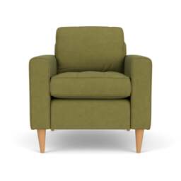 Armchair - Apple - House Linen Mix - Saxon - The Cotswold Company - thumbnail 2