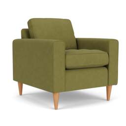 Armchair - Apple - House Linen Mix - Saxon - The Cotswold Company - thumbnail 1