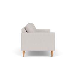 3 Seater Sofa - Soft White - Luxury Italian Linen - Saxon - The Cotswold Company - thumbnail 3