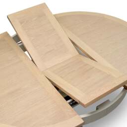 4 - 6 Seater Dining Table and 4 Dining Chairs Set - Chester Limestone - The Cotswold Company - thumbnail 5
