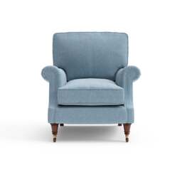 Armchair - Teal marl - Rustic weave - Taylor High Back - The Cotswold Company - thumbnail 6