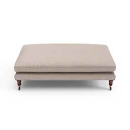 Foot Stool - Natural - Eco Chenille - Taylor - The Cotswold Company - thumbnail 4