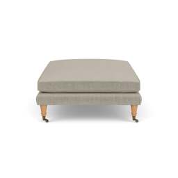 Foot Stool - Natural - Eco Chenille - Taylor - The Cotswold Company - thumbnail 3