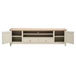 Xxl Tv Stand up to 90 - Chester Limestone - The Cotswold Company - thumbnail 4