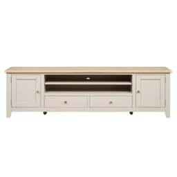 Xxl Tv Stand up to 90 - Chester Limestone - The Cotswold Company - thumbnail 3