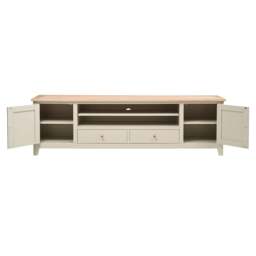 Xxl Tv Stand up to 90 - Chester Limestone - The Cotswold Company - thumbnail 6