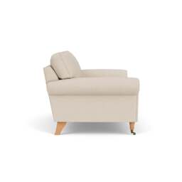 Large 2 Seater Sofa - Lily White - House Linen Mix - Osbourne - The Cotswold Company - thumbnail 3