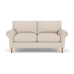 Large 2 Seater Sofa - Lily White - House Linen Mix - Osbourne - The Cotswold Company - thumbnail 2