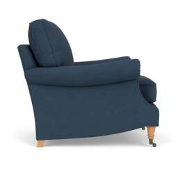 Armchair - Indigo - House linen mix - Taylor High Back - The Cotswold Company - thumbnail 3