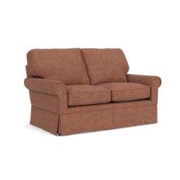 Large 2 Seater Sofa - Brick Marl - Aquaclean Oxford - Dawson - The Cotswold Company - thumbnail 1