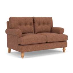 2 Seater Sofa - Brick Marl - Aquaclean Oxford - Talbot - The Cotswold Company