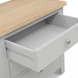 Set of 2 Jumbo Bedside Tables - Chester Dove Grey - The Cotswold Company - thumbnail 5