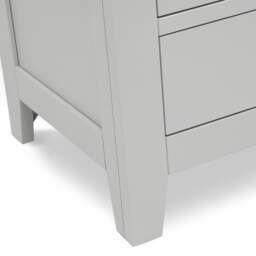 Set of 2 Jumbo Bedside Tables - Chester Dove Grey - The Cotswold Company - thumbnail 7