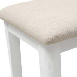 Dressing Table Stool - Berkeley White Oak - The Cotswold Company - thumbnail 6