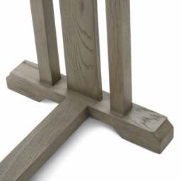 Notgrove Weathered Oak Console Table - The Cotswold Company - thumbnail 7
