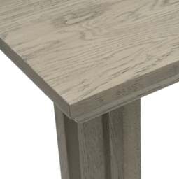 Notgrove Weathered Oak Console Table - The Cotswold Company - thumbnail 5