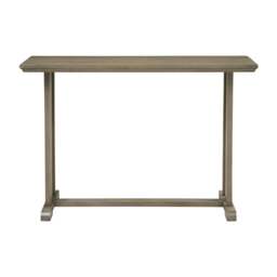 Notgrove Weathered Oak Console Table - The Cotswold Company - thumbnail 3