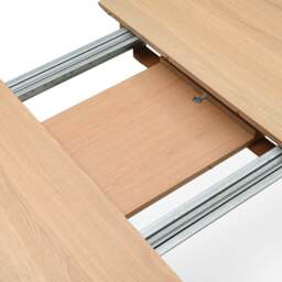 Oakridge Blonde Oak 6 - 8 Seater Extending Dining Table - The Cotswold Company - thumbnail 6