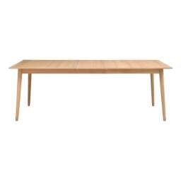 Oakridge Blonde Oak 6 - 8 Seater Extending Dining Table - The Cotswold Company - thumbnail 2