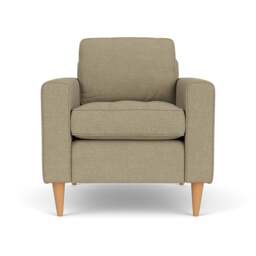 Armchair - Green marl - House Weave - Saxon - The Cotswold Company - thumbnail 2