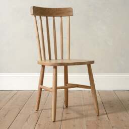 Inglesham Whitewash Oak Spindleback Chair - The Cotswold Company