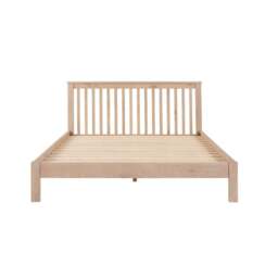 Inglesham Whitewash Oak King Size Bed - The Cotswold Company - thumbnail 3