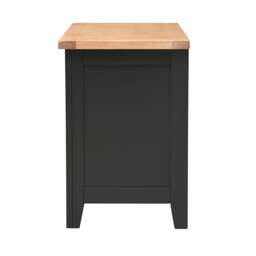 Jumbo Bedside Table - Chester Charcoal - The Cotswold Company - thumbnail 5