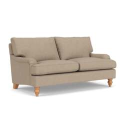 Large 2 Seater Sofa - Natural - House Linen Mix - Morris - The Cotswold Company - thumbnail 1