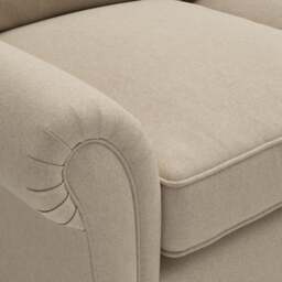 4 Seater Sofa - Natural - House Linen Mix - Osbourne - The Cotswold Company - thumbnail 4